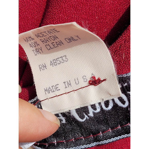 Vintage Just‎ Choon Mandarin Collar Short Sleeve Front Slit Bodycon Maxi Dress - Picture 7 of 9